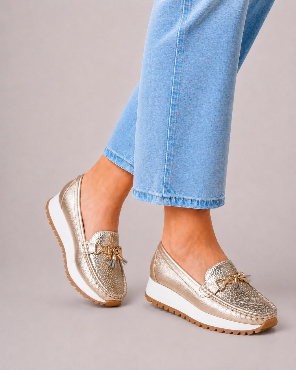Mocasín 100% Cuero – Ref. H-4