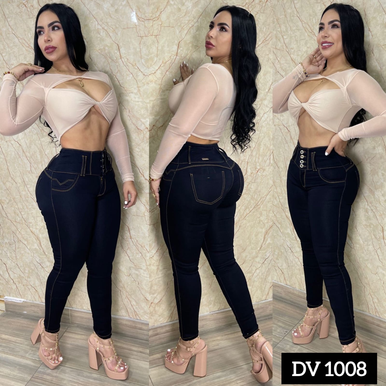 jeans levanta cola