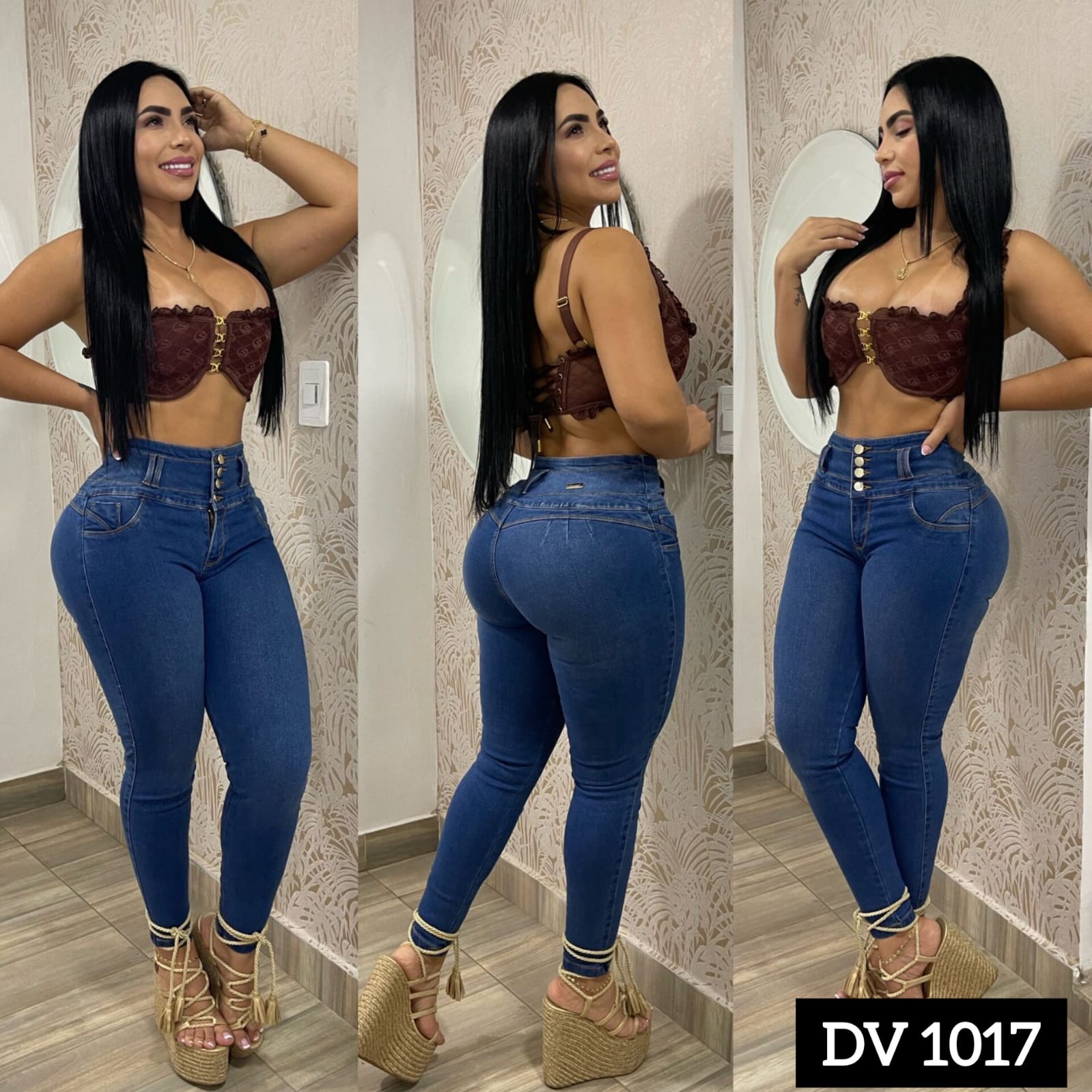 jeans levanta cola